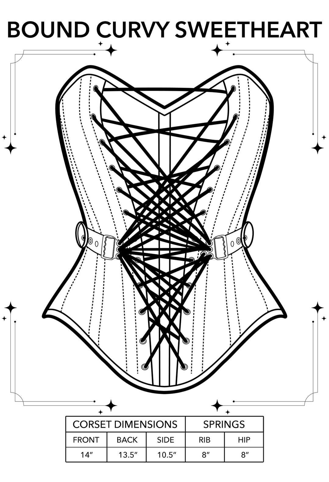 Bound Curvy Sweetheart Overbust - Photoshoot Samples