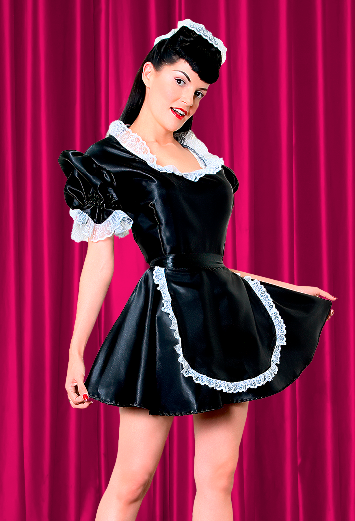 black lace midi dress Ulla Johnson Women's Venus Lace Maxi Dress - Noir