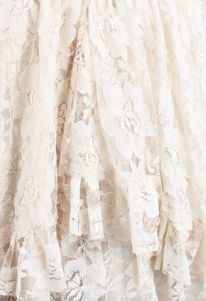 Vixen Lace Skirt in cream