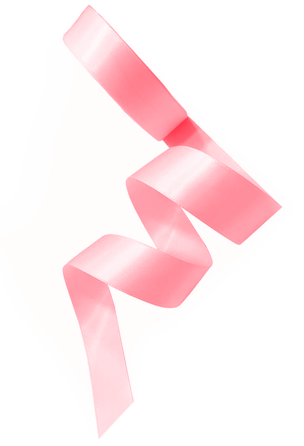 Satin ribbon corset laces in light pink