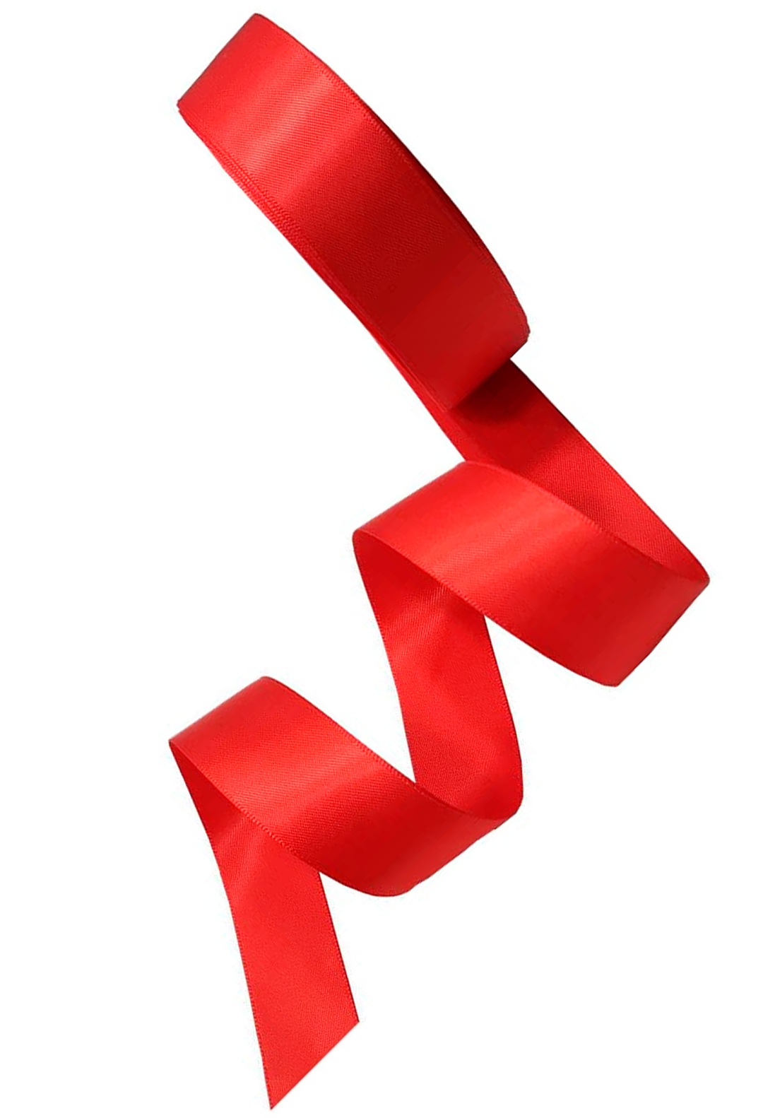 Satin ribbon corset laces in red