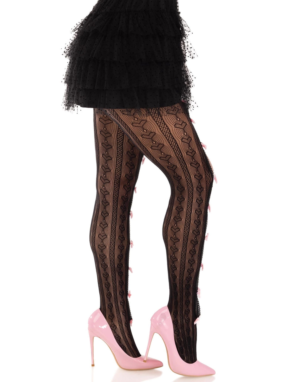 Leg Avenue Sweetheart Striped Tights