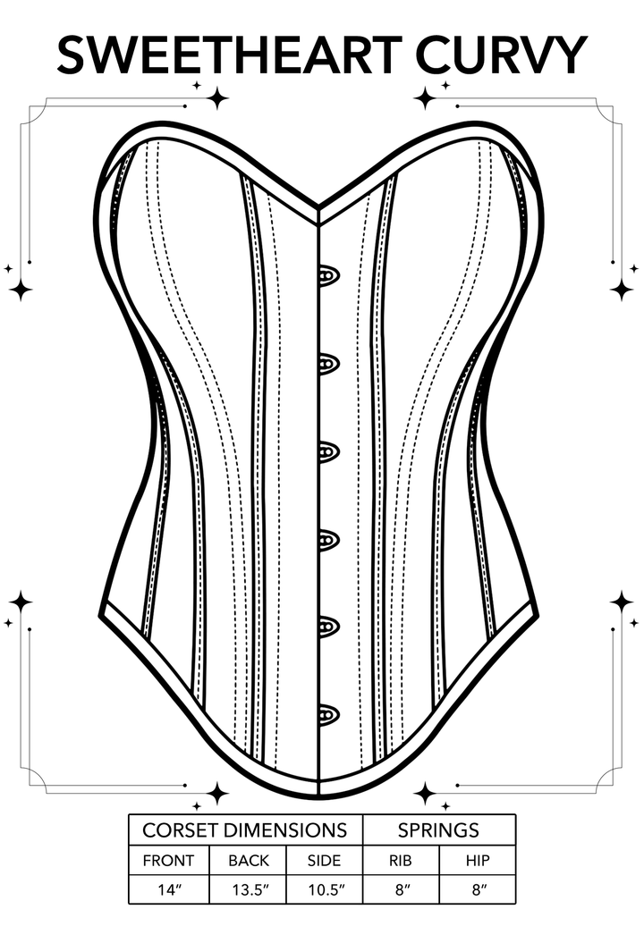 Sweetheart Curvy Overbust